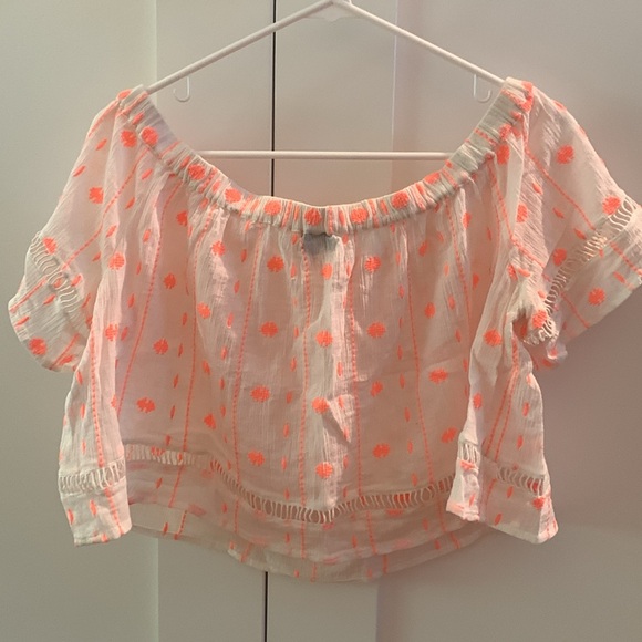 Topshop off the shoulder top, medium - Picture 2 of 4